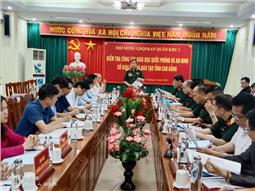 Quân khu kiểm tra công tác giáo dục quốc phòng và an ninh tại Cao Bằng